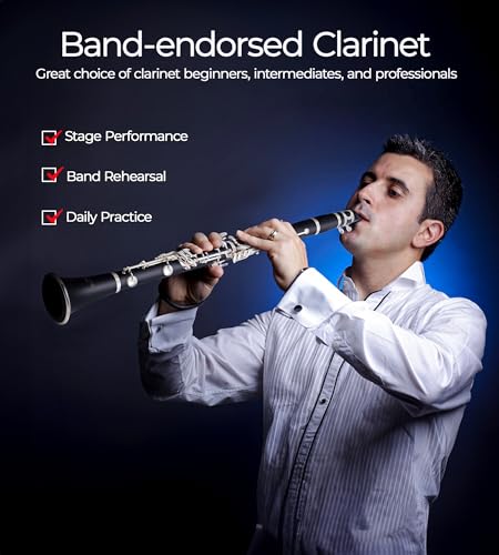 Vangoa B Flat Clarinet For Beginners Intermediate thumb #3