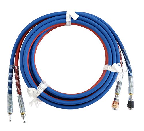 BBK 酸素アセチレン用ツインホース カプラー式 G型ホース 5m C15