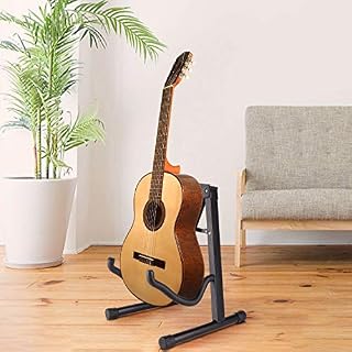 Flexzion Support de guitare sol universel pour guitares acoustiques et électriques – Stand portable de guitare pour… - Les Beatles, Paul McCartney, John Lennon, RIngo Starr, George Harrison Flexzion Support de guitare sol universel pour guitares acoustiques et électriques - Stand portable de guitare pour… – Image 6
