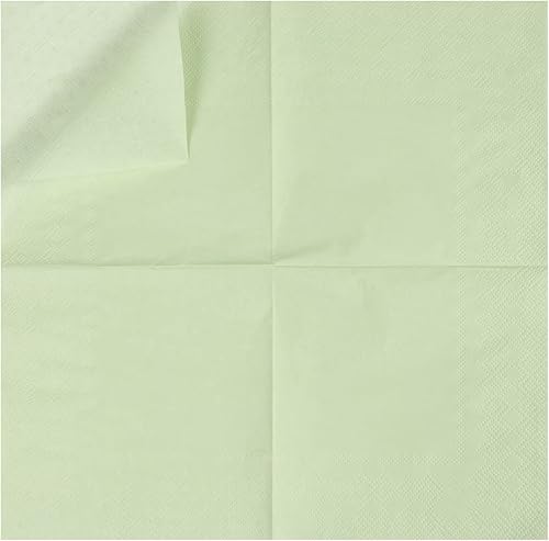 Miniatura 3 de Paquete de 300 servilletas de cóctel de 2 capas plegadas de 5 x 5 pulgadas, servilletas desechables para cenas, bodas, fiestas de cumpleaños, bodas,