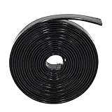 Material: piel sintética. MoreChioce - Correa de piel sintética para mujer, 3 metros, plana, accesorio de bolsillo, tiras de piel para bolsas, asas de 2 cm de ancho talla única Negro