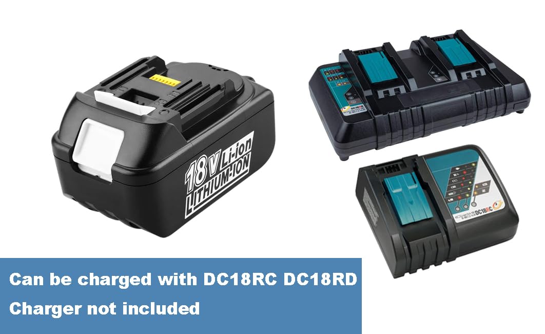 Amazon.com: 18V 5.0Ah Replacement Battery BL1850B for Makita 18