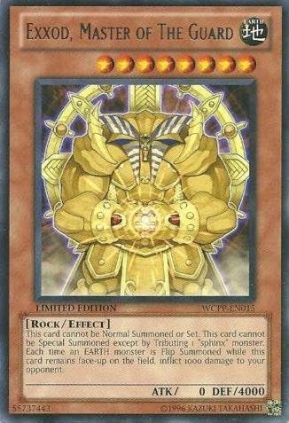 Yu-Gi-Oh! - Exxod, Master of The Guard (WCPP-EN015) - World Championship Promo Pack 2010 - Promo Edition - Rare