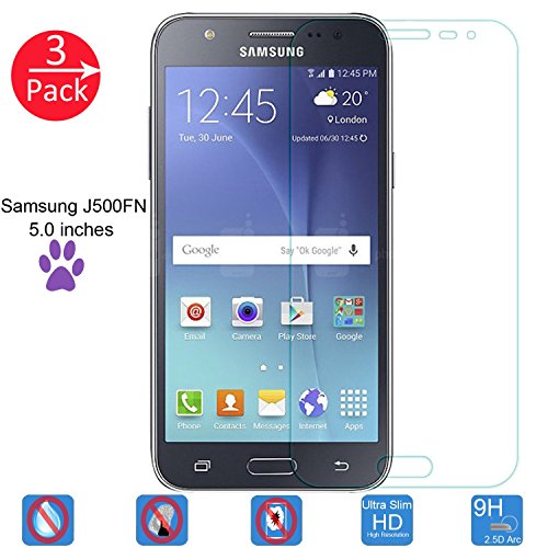 HOHONG® 3-Pack Samsung Galaxy J5 Pellicola Vetro