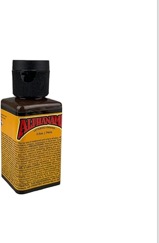 Miniatura 72 de Alphanamel Imitation Gold - Pintura esmaltada para rayas, pintura de letreros, letras, bellas artes, 36 colores, varios tamaños, 2.5 onzas azul