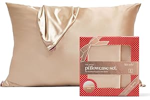 Kitsch Satin Pillowcase for Hair and Skin Queen
