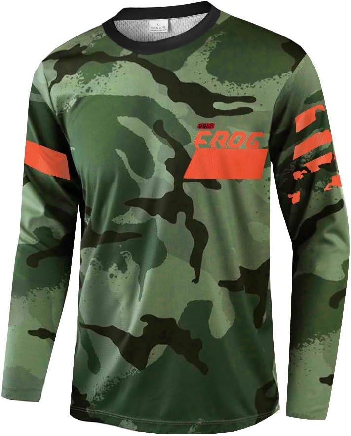UGLY FROG Bike Wear Long Sleeve Men's Classic Fashion Cycling Downhill Jersey Sportswear Clothing