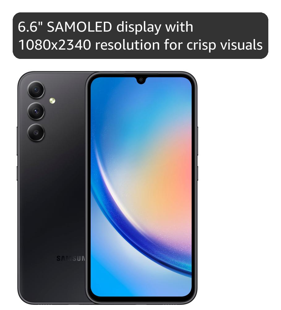 Samsung GALAXY A34 5G (256GB) BLACK