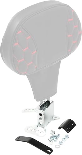 Miniatura 6 de SLMOTO Asiento de pasajero de perfil bajo con costuras hexagonales para Harley Touring Road King Street Glide Road Glide Electra Glide CVO 2009-2023