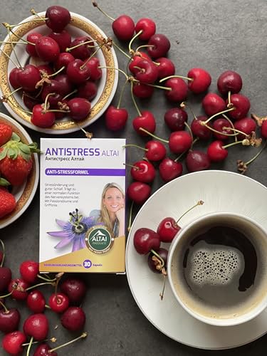 Antistress Altai - 30 Kapseln - pflanzliche Stresslinderung, guter Schlaf
