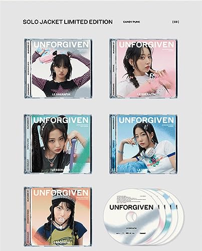 LE SSERAFIM - Japan 2nd Single Unforgiven Solo Jacket Limited Edition (Random ver.)2