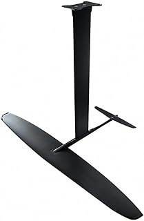 Hydrofoil Surfbrett aus Carbon, Wing Foil Board für Fortgeschrittene, leichtes Hochgeschwindigkeits-Surfbrett mit Leash, 3-teilig