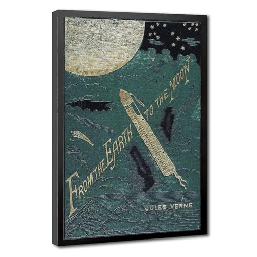From The Earth to the Moon impression toile pour habiller un mur