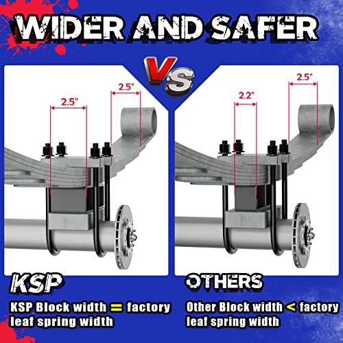 Image of KSP Ram 1500 2in Rear Lift Kit for Dodge 1500 2wd 4wd 2002-2008