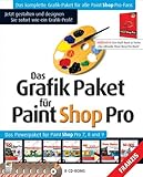  Das Grafik Paket für Paint Shop Pro. CD-ROM für Windows 98SE/ME/XP SP 1 u. SP2.