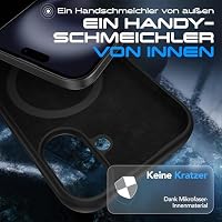 Roxx Silikon Hülle | Wie das Original | Mit Kameraknopf | Passend für iPhone 17 | Für MagSafe | Testsieger | Hardcase | Innenschutz | Displayschutz | Kameraschutz – Ansicht 4