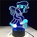Produktbild Mario 3D LED USB Tischlampe Cartoon Spiel Figur Super Acryl Neuheit Weihnachtsbeleuchtung Kinder Geschenk RGB Touch Remote ler Spielzeug 3396