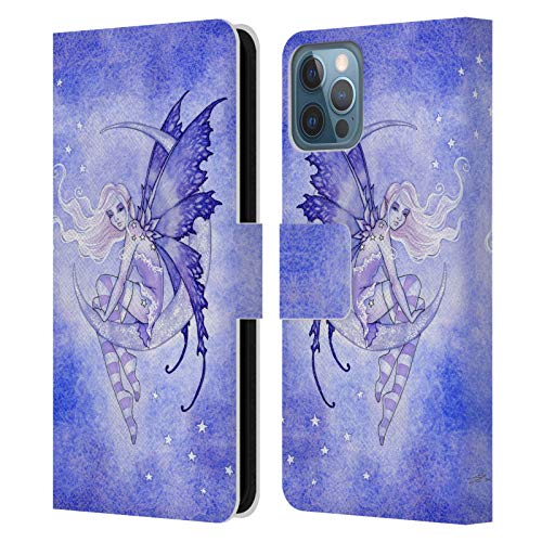 Funda iPhone 12 tipo libro de Amy Brown ideal para ver vídeos y proteger tu móvil en la oficina