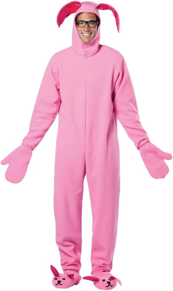 Rasta Imposta Christmas Story Bunny Suit Movie Theme Holiday Outfit Fancy Costume, OS