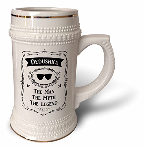 Taza Stein Dedushka cerámica blanca 22 oz miniatura 2