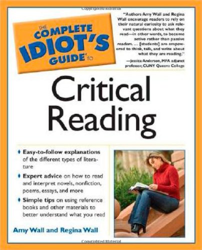 Buy The Complete Idiot's Guide to Critical Reading — BookShops.in