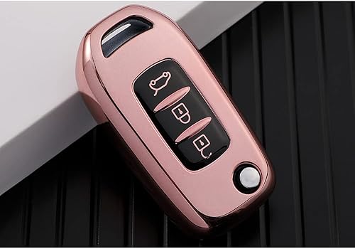 Funda para llave de coche Renault Kadjar Captur Megane Sandero Stepway 2020-2021, funda protectora para llave de coche