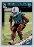 2018 Donruss Optic #103 Minkah Fitzpatrick Rookie RC Rookie Miami Dolphins NFL Football Trading Card