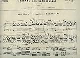  JOURNAL DES DEMOISELLES - 38° ANNEE DE JANVIER 1870 : PIANO.