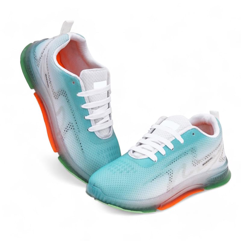 Flex Crystal Blue Trendy & Stylish Shoes for Men-image-20