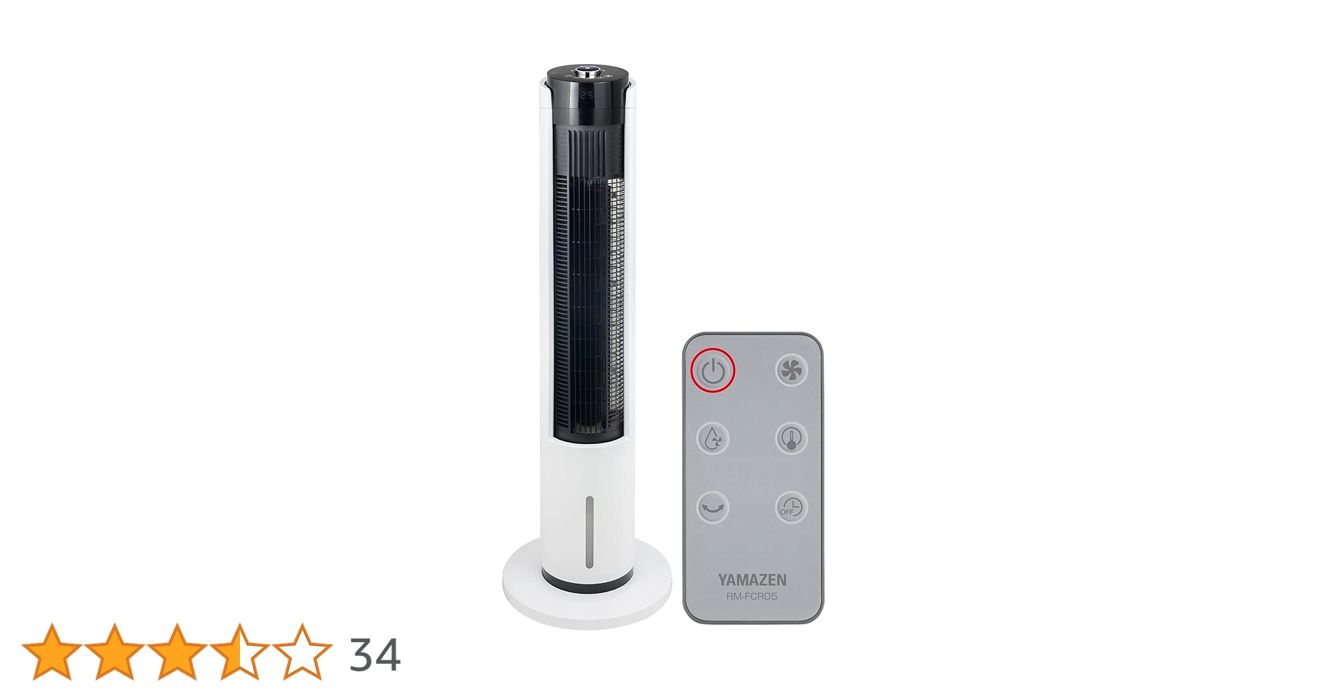 24年製 YAMAZEN 冷風扇 FCR-BWG403 Amazon | [山善] 冷風扇 冷風機 左右自動首振り 切タイマー 室温