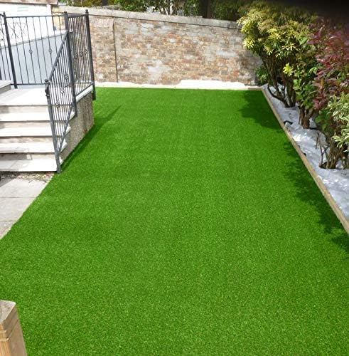 High Density Artificial Grass Carpet (Green 3-Tone) Mat For Balcony, Lawn, Door (40 MM,4 X 60 FEET)