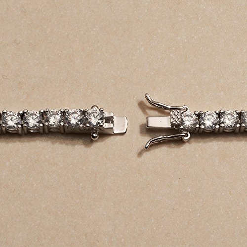Ross-Simons 10.00 ct. t.w. CZ Tennis Bracelet in Sterling Silver3