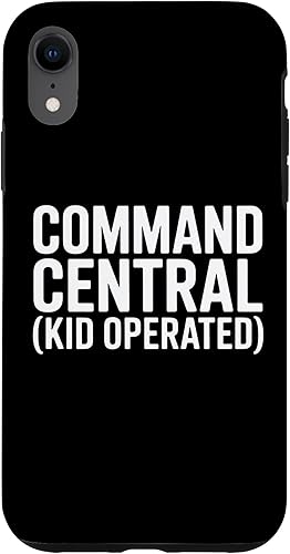 Command Central (Kid Operated) Case for iPhone XR