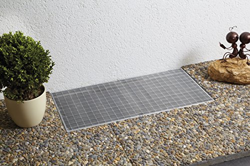 Culex 100500103-VH Lichtschachtnetz Aluminium 60x120cm