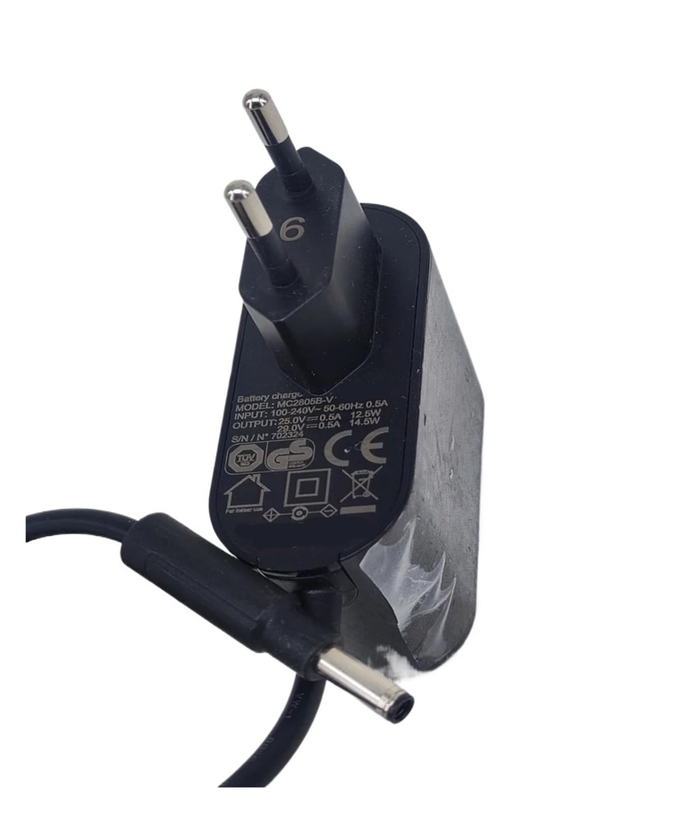Chargeur aspirateur compatible Midea adaptateur MC2805B-V 500mA