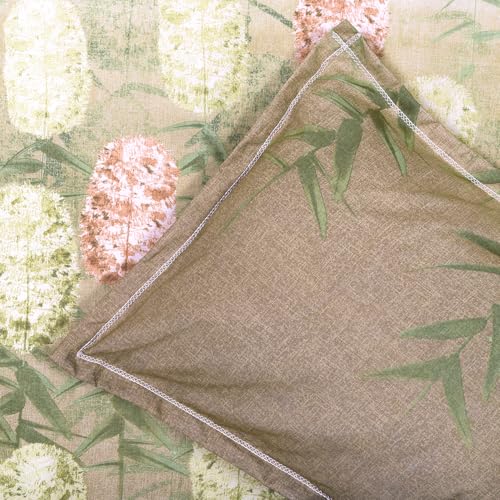 Image of Cloth Fusion Cotton Feel Pillow Covers Set of 2 with Envelope Closure (17X27 Inches, Color)