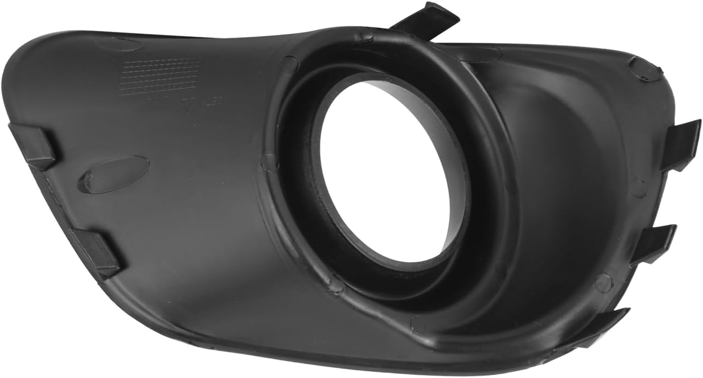 DAT AUTO PARTS Front Right Passenger Side Fog Light Bezel Cover Trim Fits 2014-2018 Jeep Wrangler JK SUV across stock trim configurations, Black Textured Plastic, Replaces CH1039149, 68109870AA