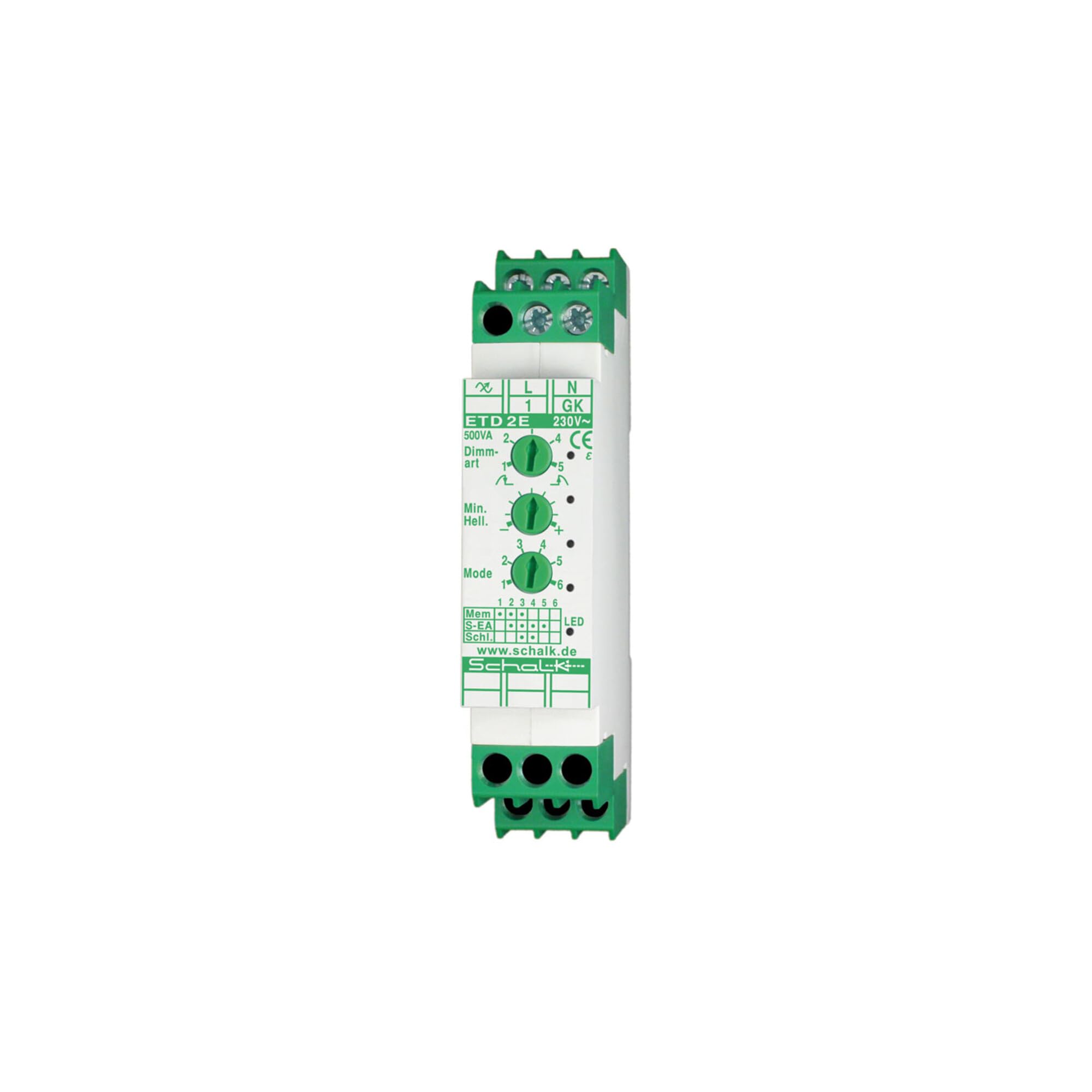 Schalk Universal-Tastdimmer REB 230V AC, 0-500VA ETD 2E