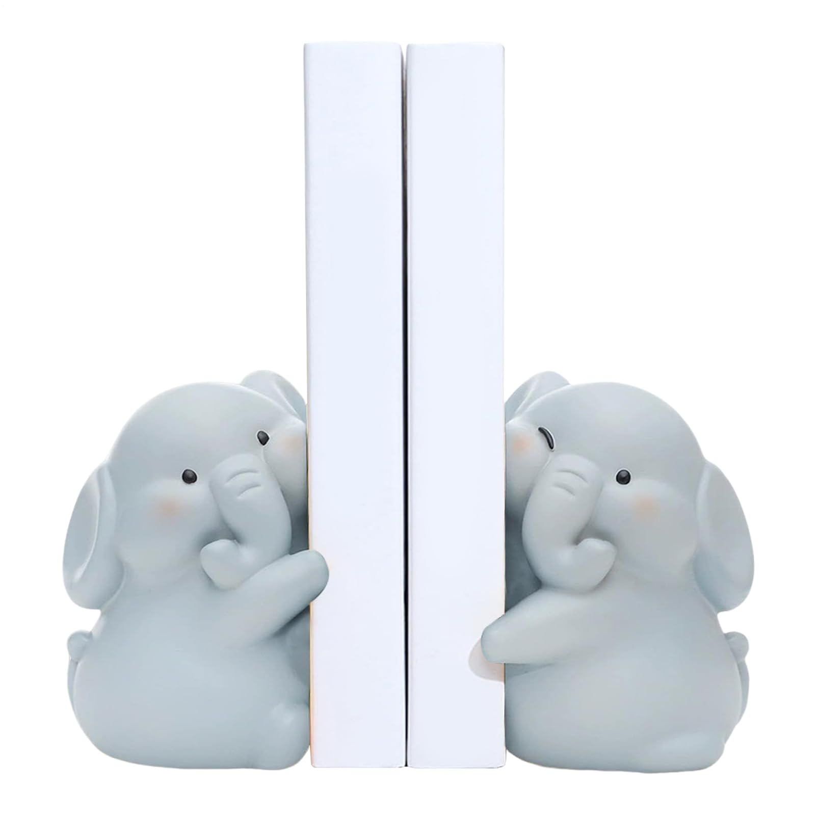 Sujetalibros de elefante para evitar la caída de libros en el escritorio