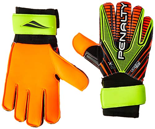 Penalty, Luva Delta Flat VIII AM-CR-BC T 09, Laranja, Tamanho: 9
