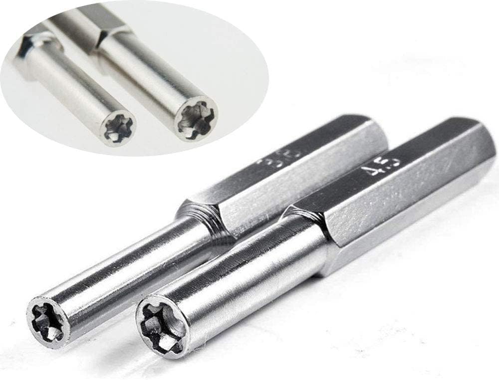 GCA Security Screwdriver/BitSteel Set of 3.8mm & 4.5mm Screwdriver