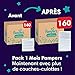 Pampers Night Pants Größe 5, 160 Windeln, 11-17kg, Pampers Night Pants Bieten Zusätzlichen Schutz Für Die Ganze Nacht