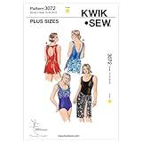 Kwik Sew K3072 Swimsuits Sewing Pattern, Skirt and Wrap