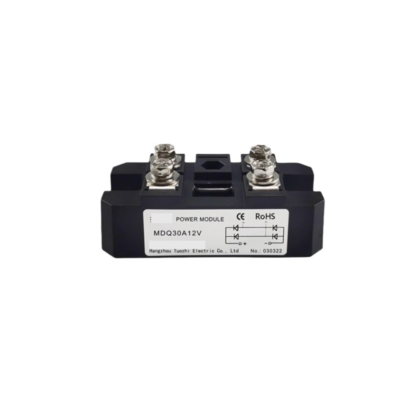 MDQ30A600V Module redresseur monophasé haute isolation thermique et haute tension