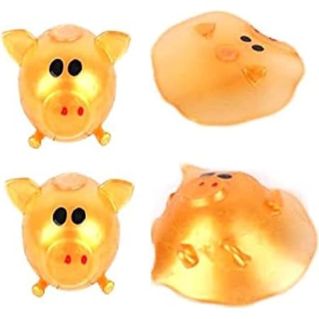 Splat ball gold pig Clearance