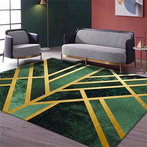 RUGMRZ decoración de la habitación Antideslizante y resistente a la contaminación, los pies son suaves y cómodos. antideslizantes para alfombras 21 verde alfombras a medida online Alfombra Dormitorios