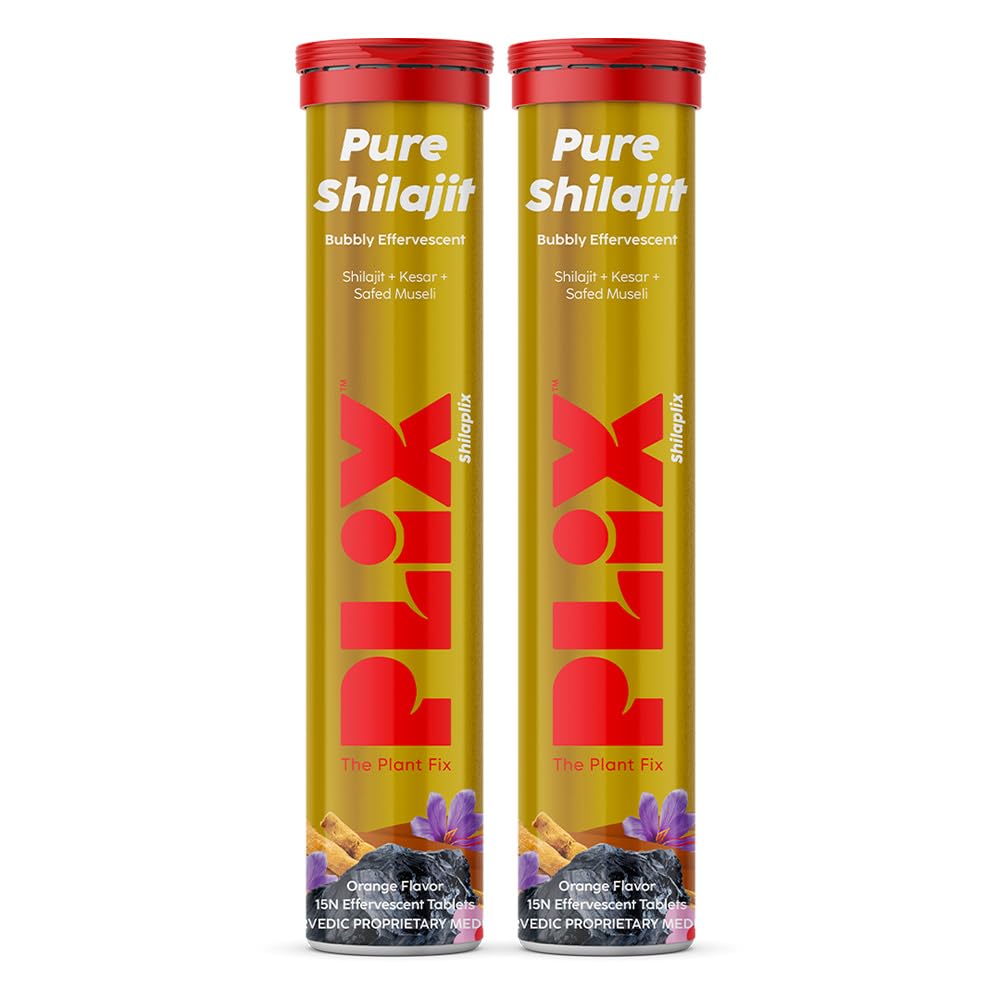 Amazon.com: Plix Pure Himalayan Shilajit Effervescent Tablets