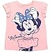 Disney Minnie Mouse Toddler Girls Graphic T-Shirt and Shorts Outfit Set Light Pink/Light Blue 2T