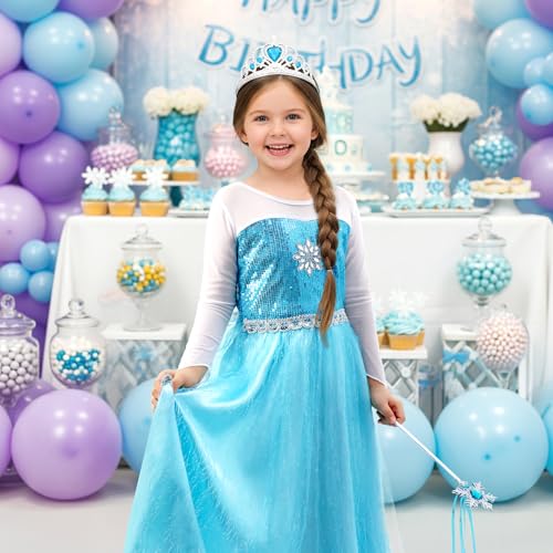 Disfraz completo princesa para niña 5-6 años miniatura 6