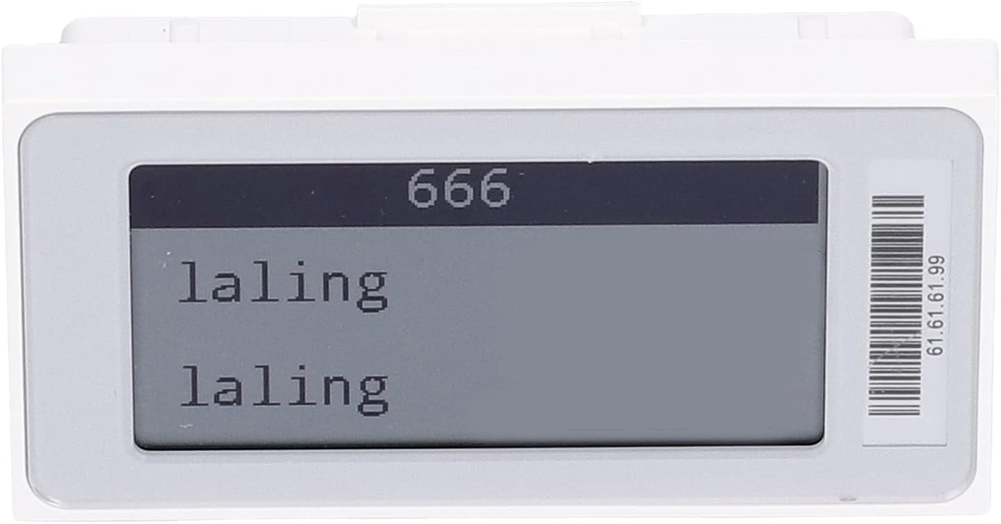 Electronic Price Tag, ESL Smart Shelf Label with Automatic Price Update for Retail Stores Supermarkets, 2.1in TFT Screen Low Consumption